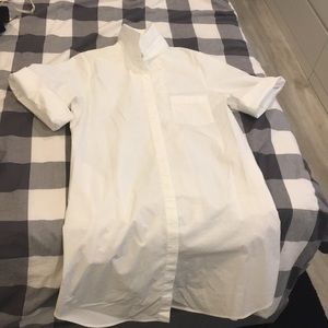 cos white shirt dress